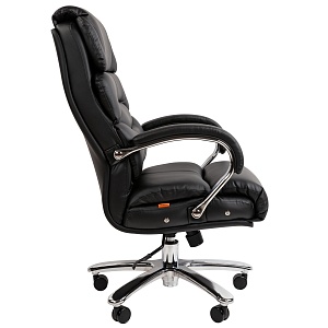 Офисное кресло CHAIRMAN 409, экокожа, черный